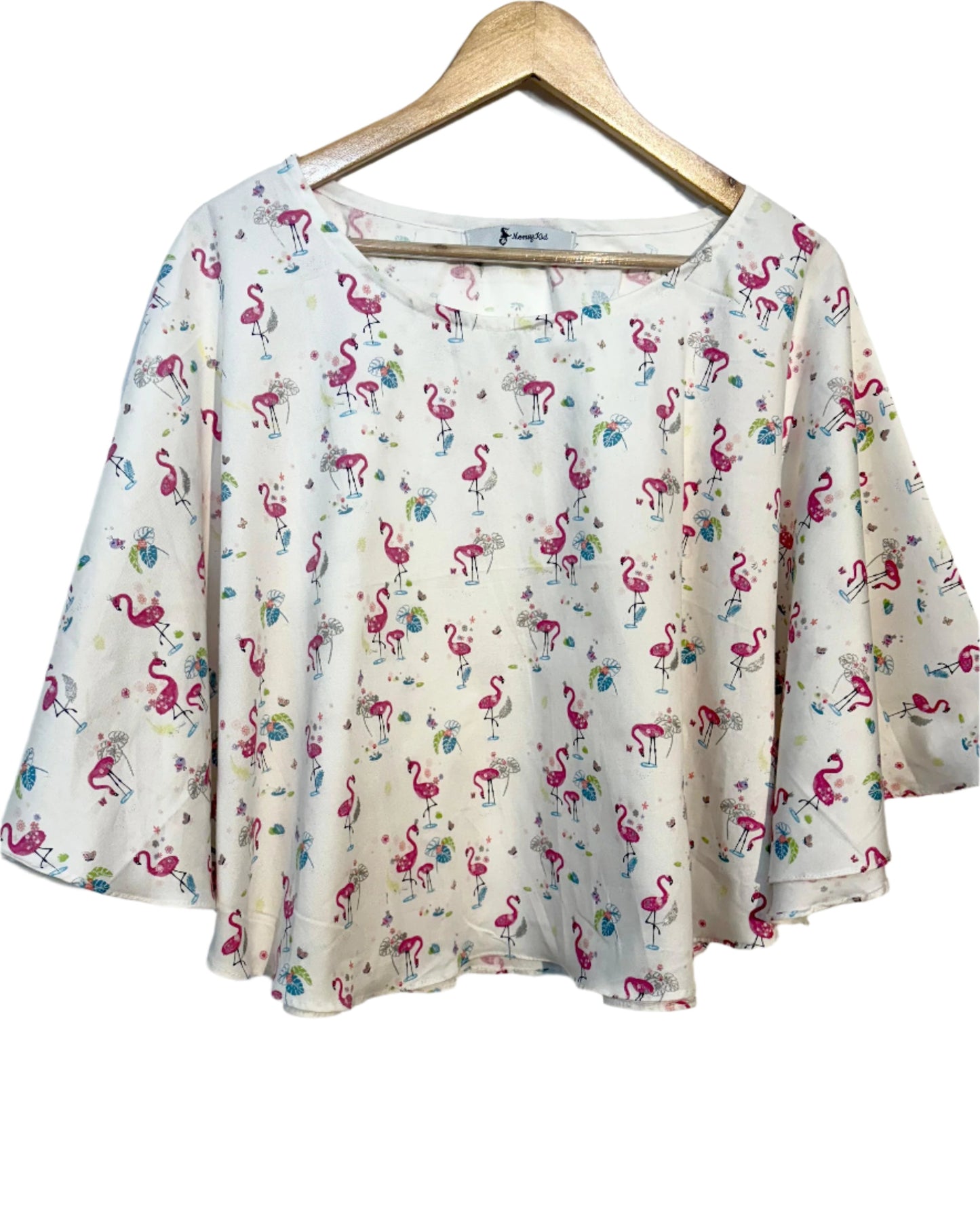 Flamingo print Nursing Cover