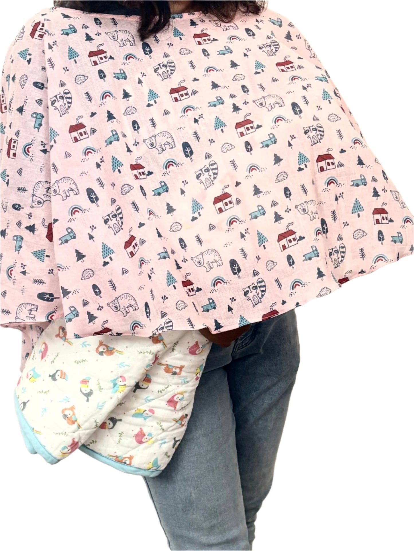 Toy print Nursing Cover