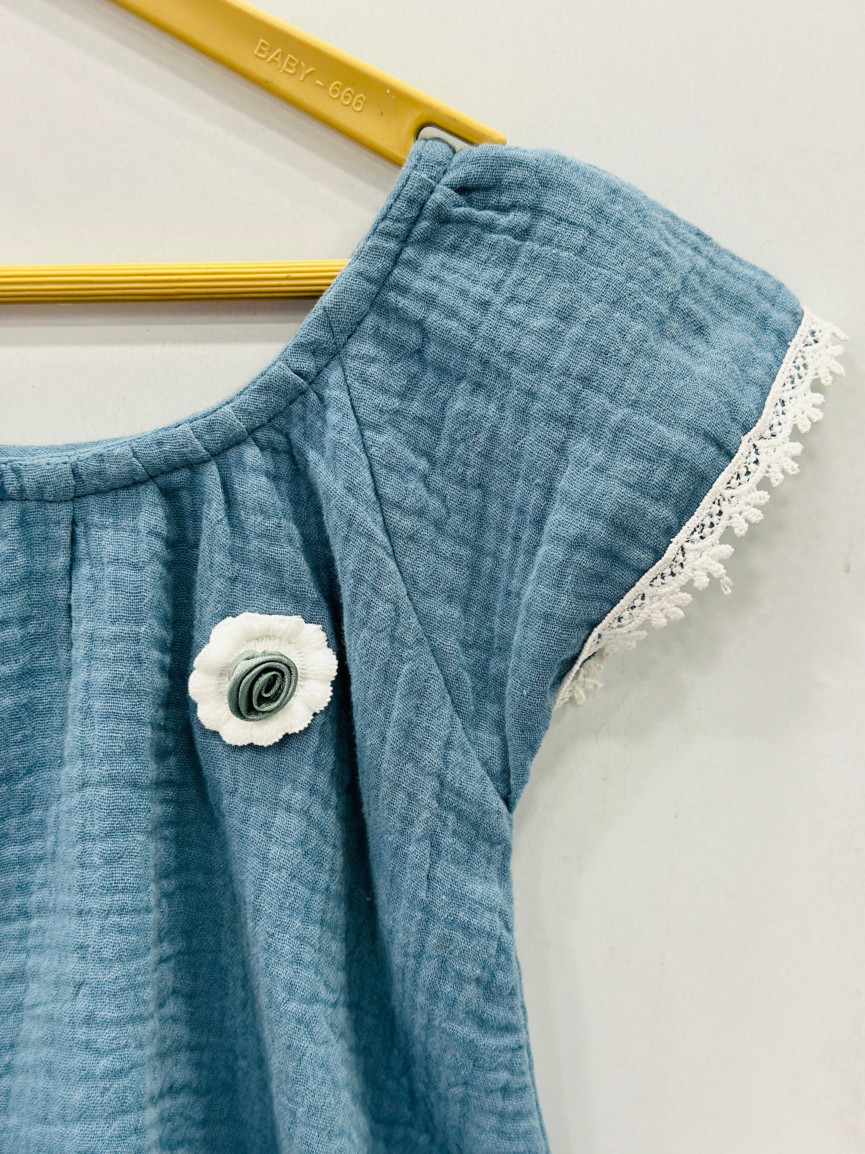 Muslin Girls Frock (6-12Months) | MK-GW-1026