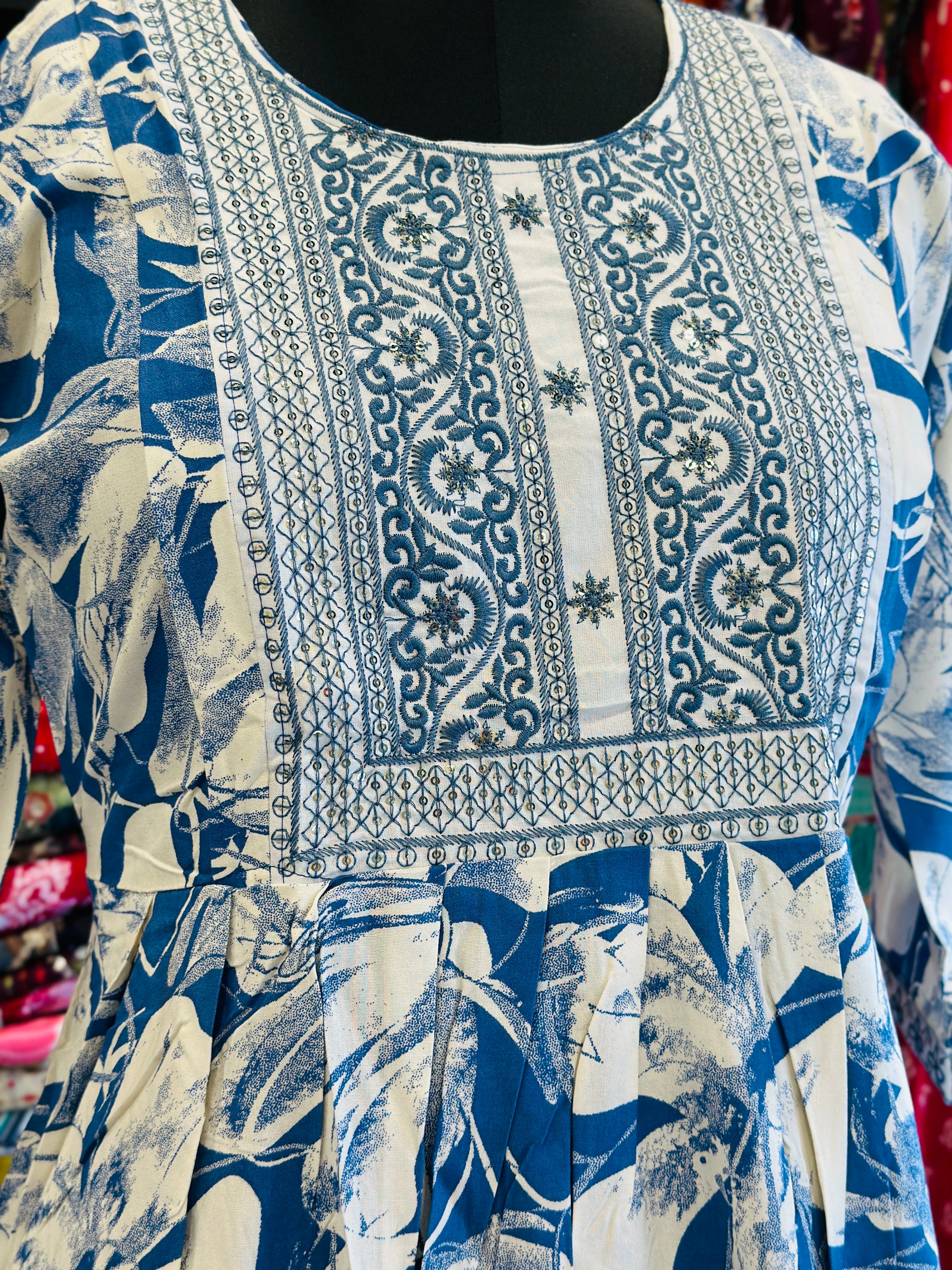 A Line Maternity Kurti | MK-MW-1047
