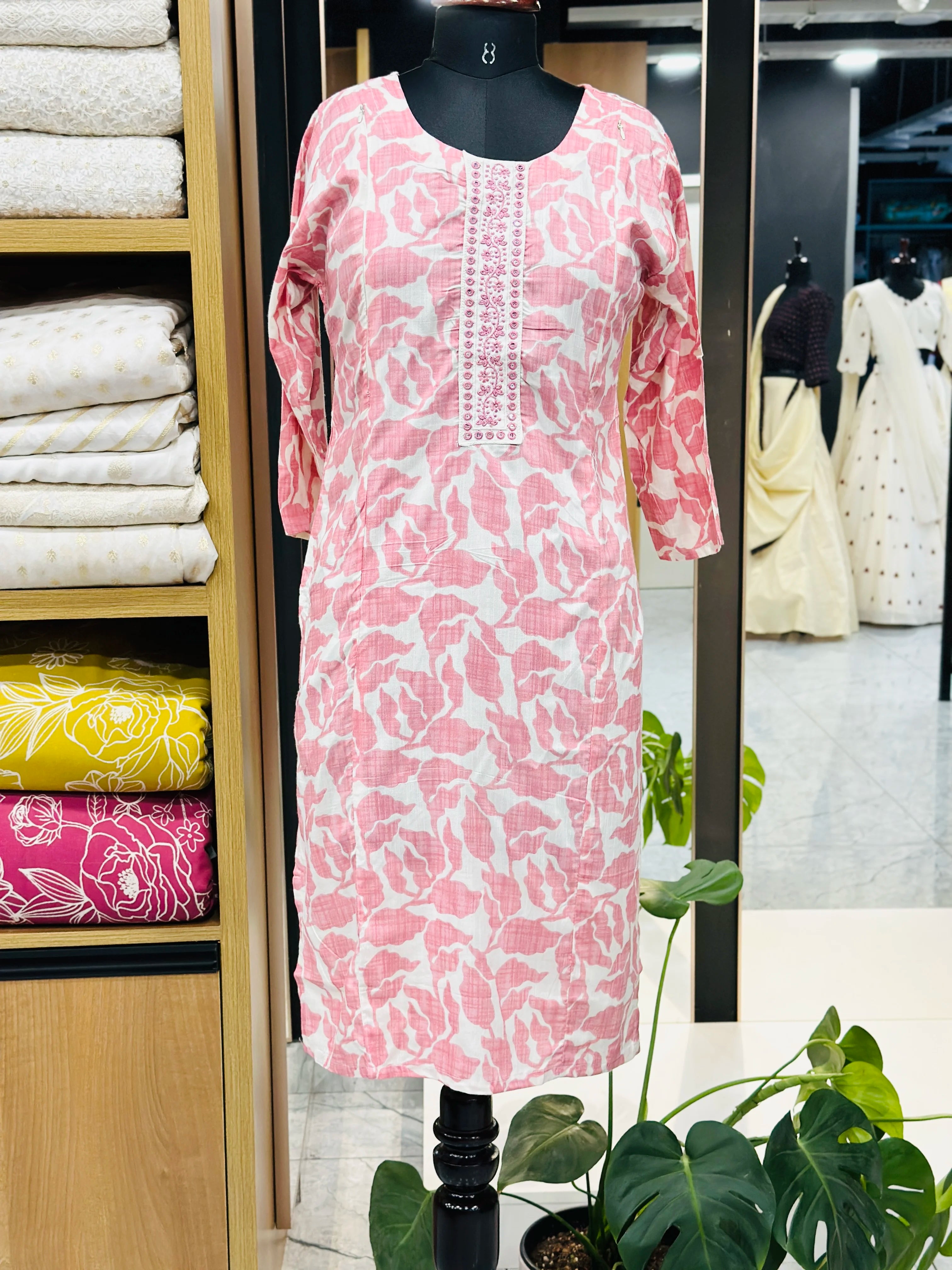 Maternity Straight Kurti | MK-MW-1048