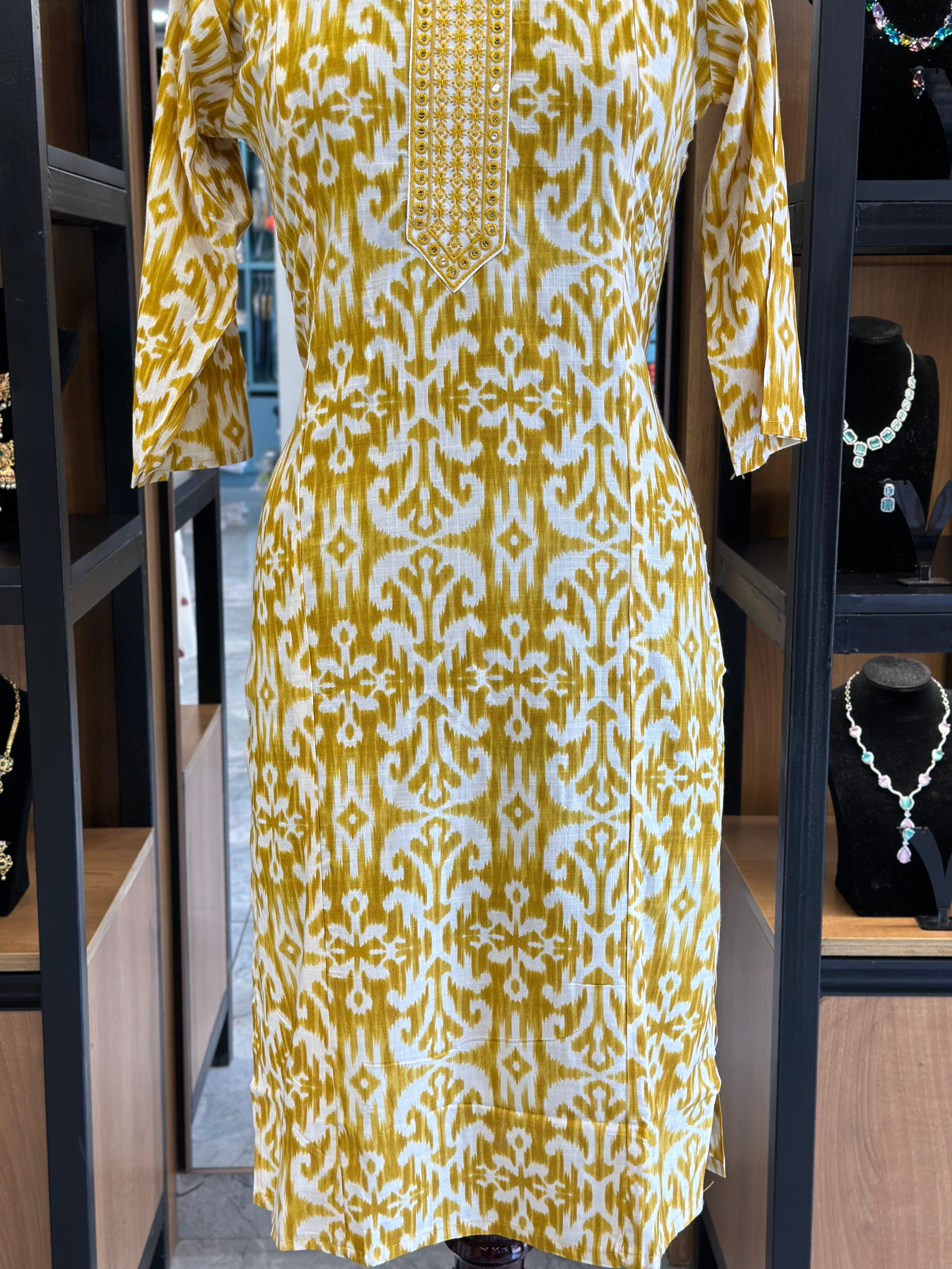 Maternity Straight Cut Kurti | MK-MW-1050