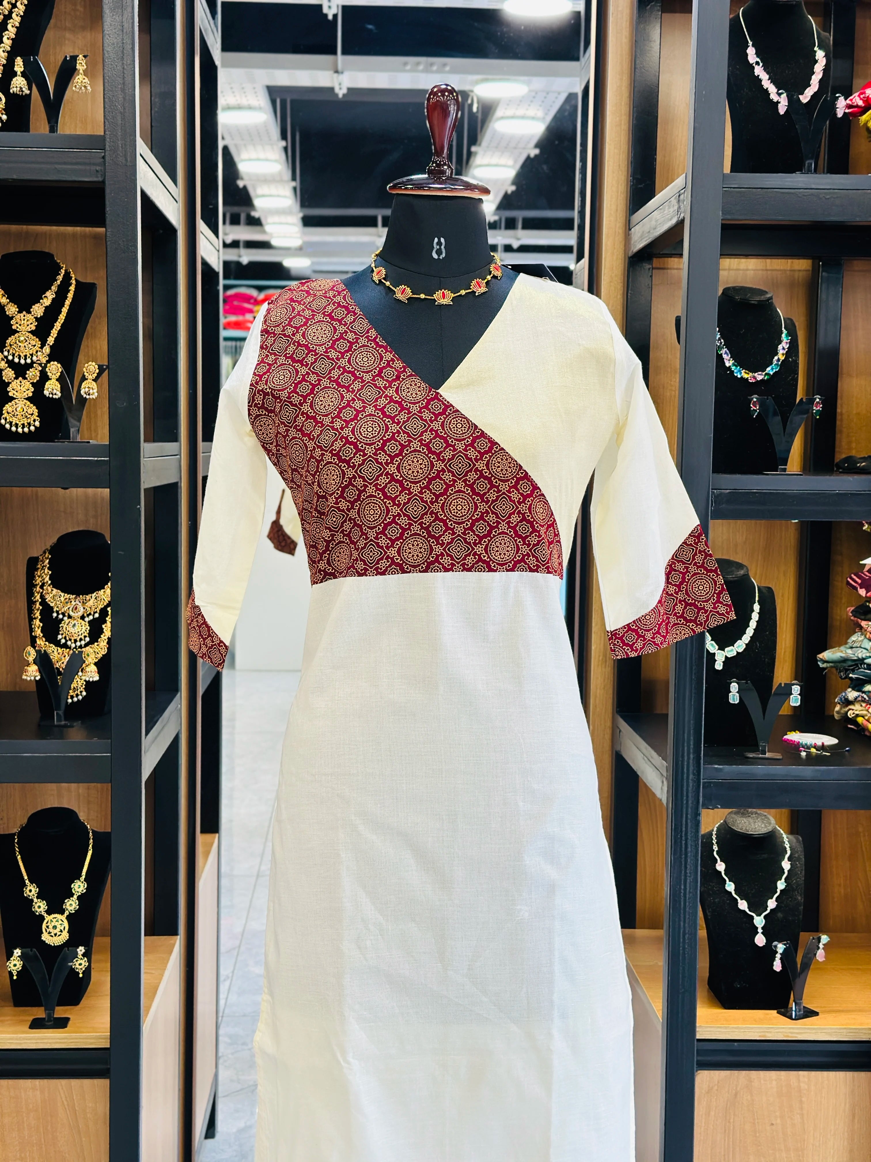 Cotton Ajrak Festive Wear