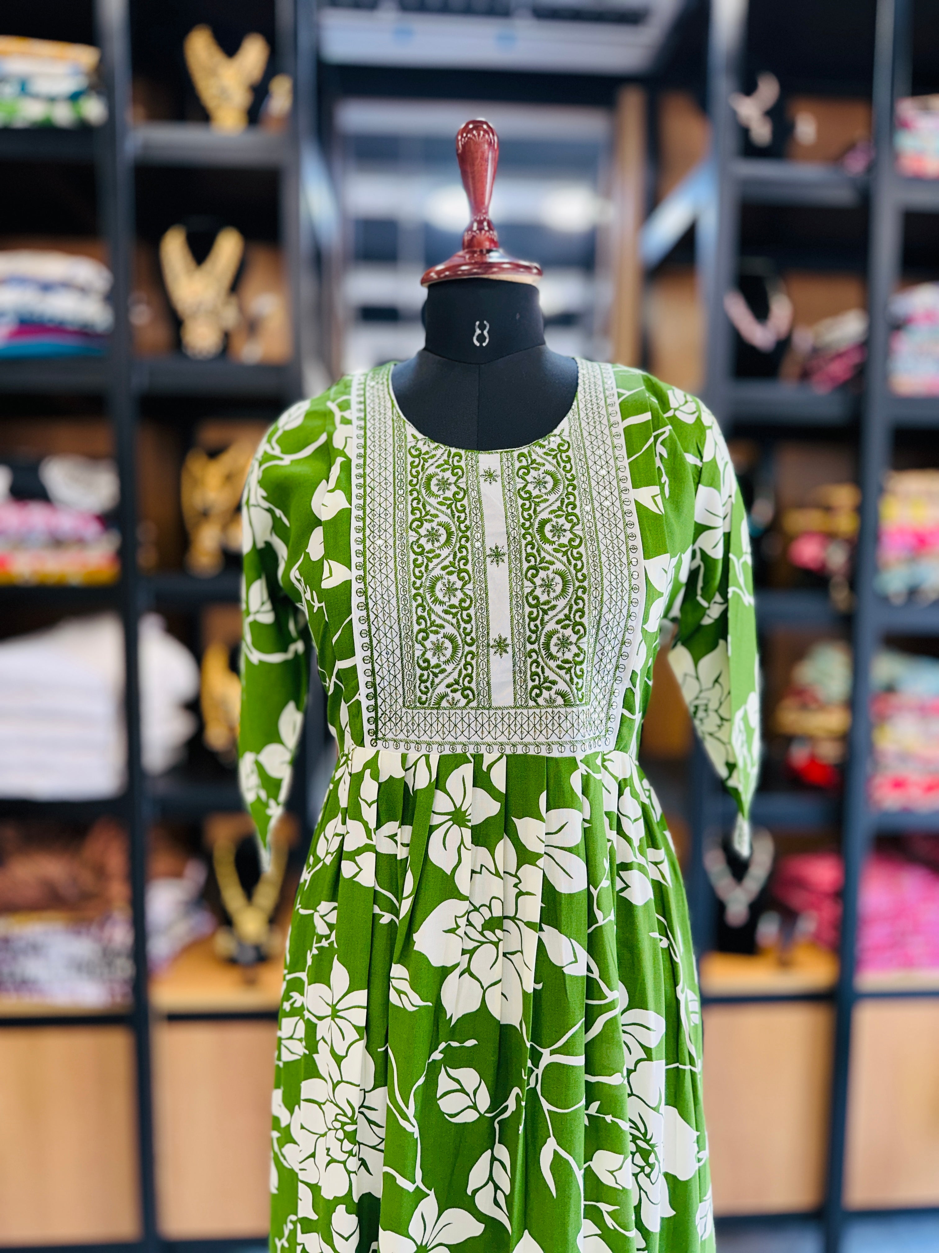 A Line Maternity Kurti | MK-MW-1047