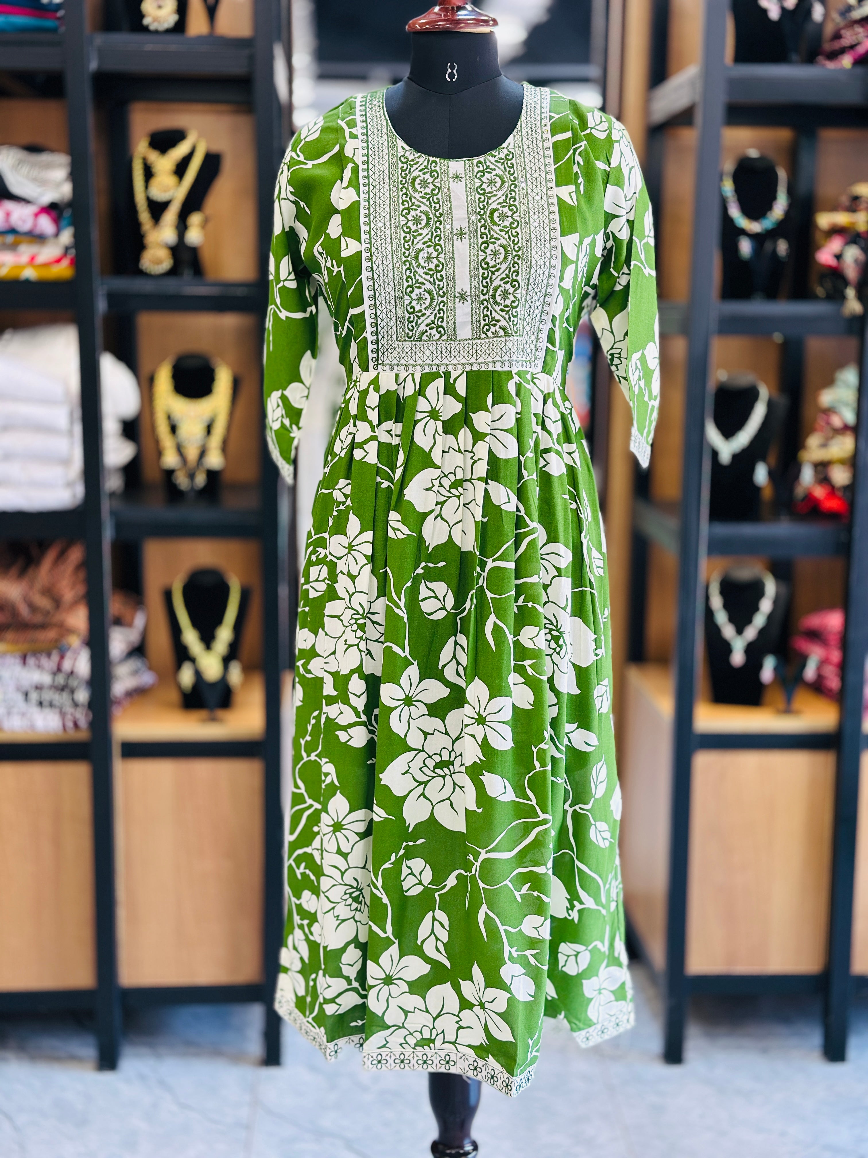 A Line Maternity Kurti | MK-MW-1047