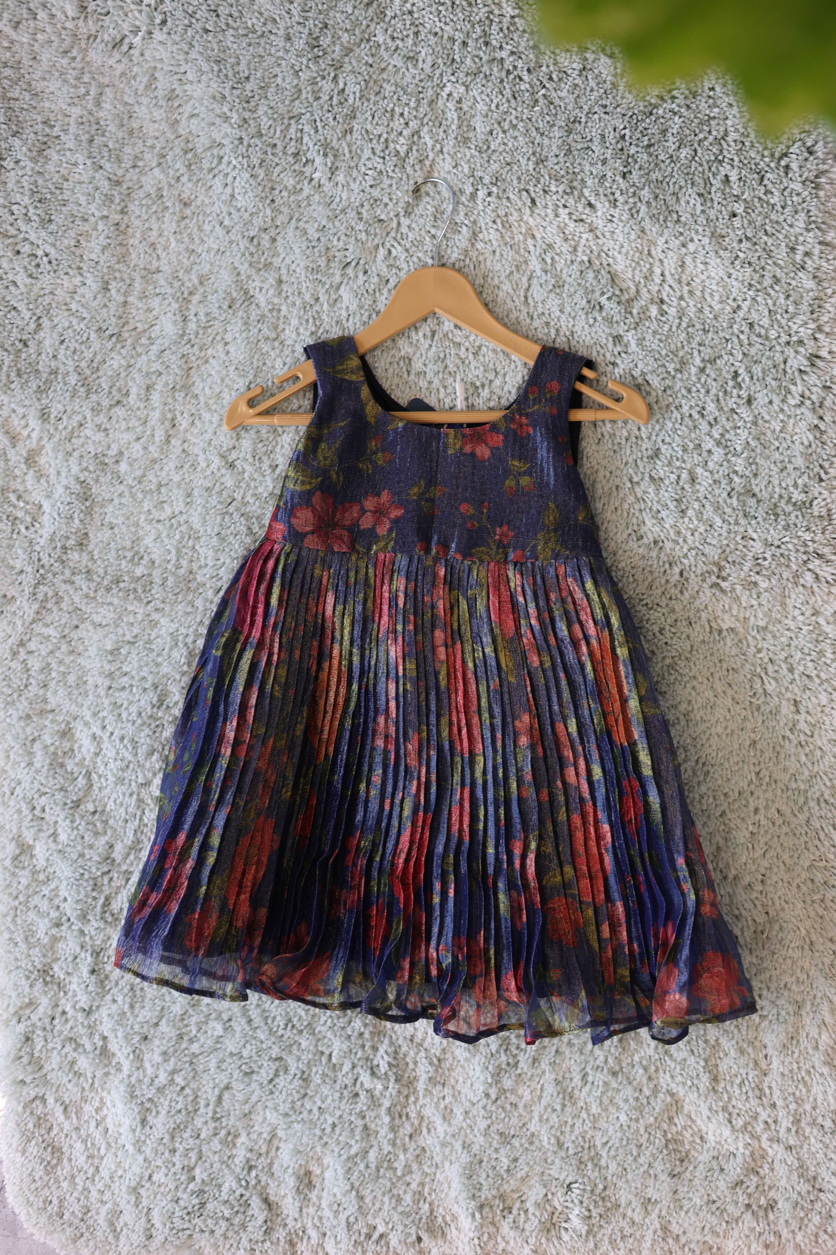GIRLS FROCK WITH  FLORAL PRINT|MK-GW-1051