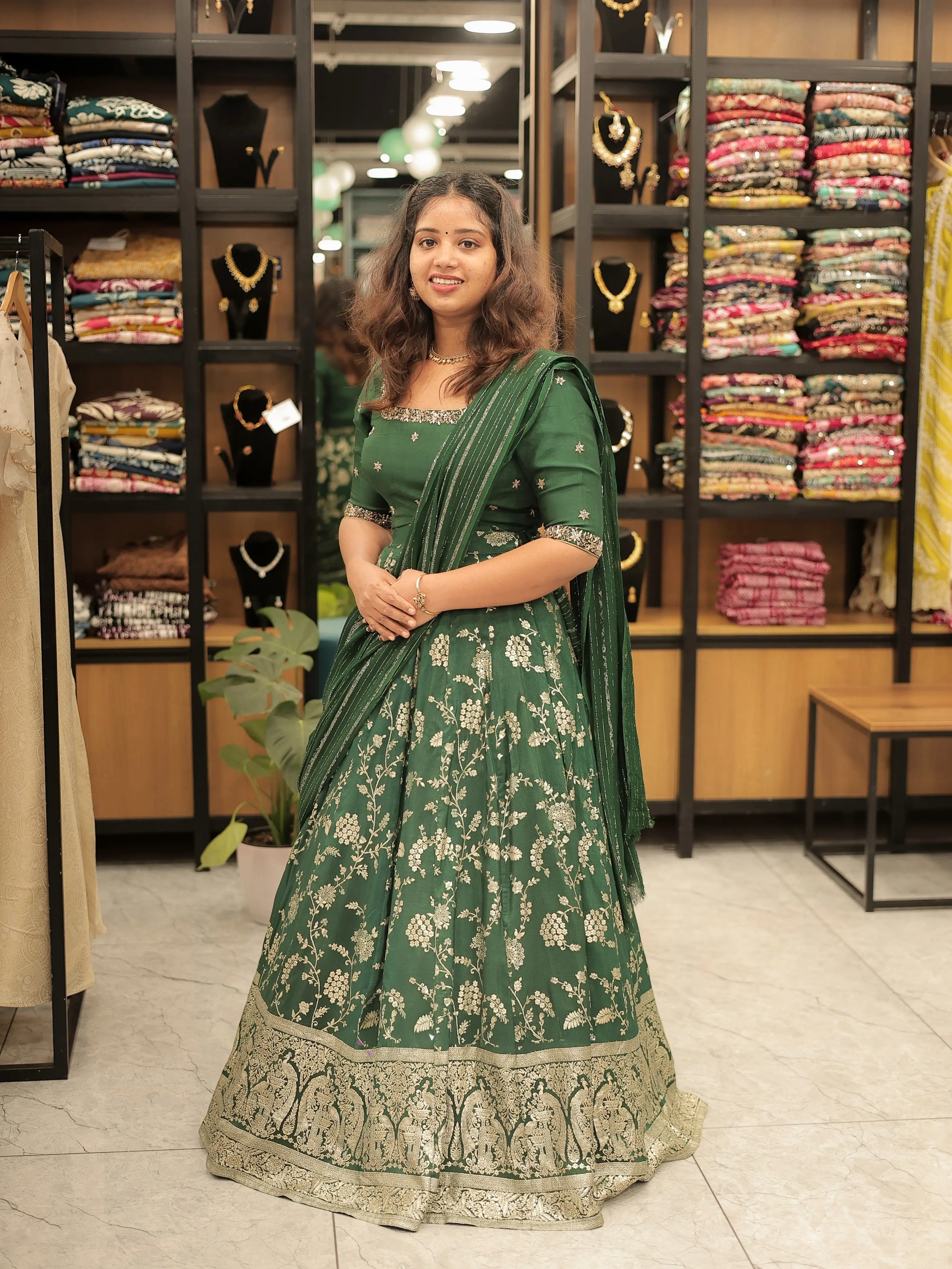 Traditional Dhavani Set | WA-DW-1029