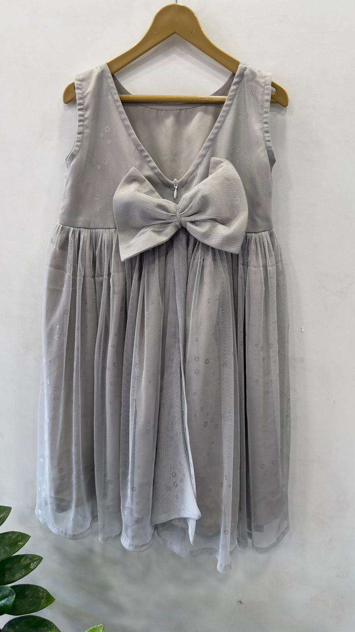 GREY NET FROCK | MK-GW-1072