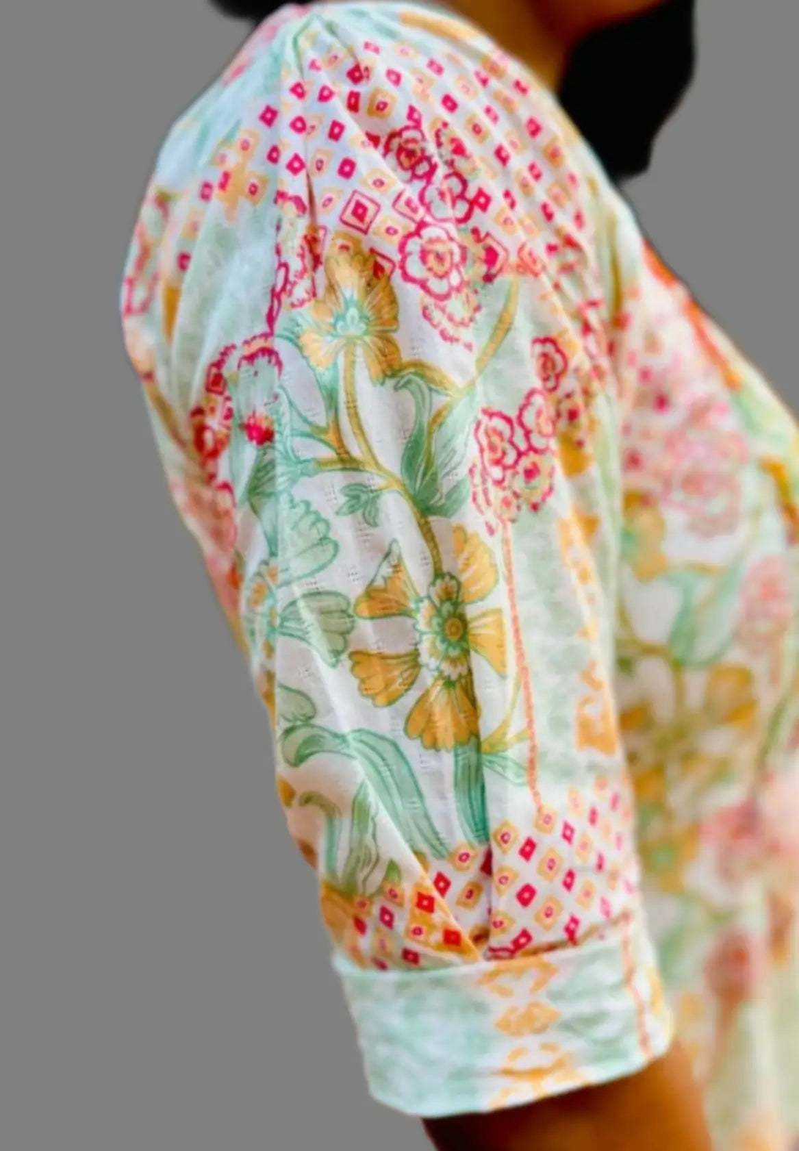 elegant-floral-cotton-frock-for-maternity-and-nursing-wear-in-india
