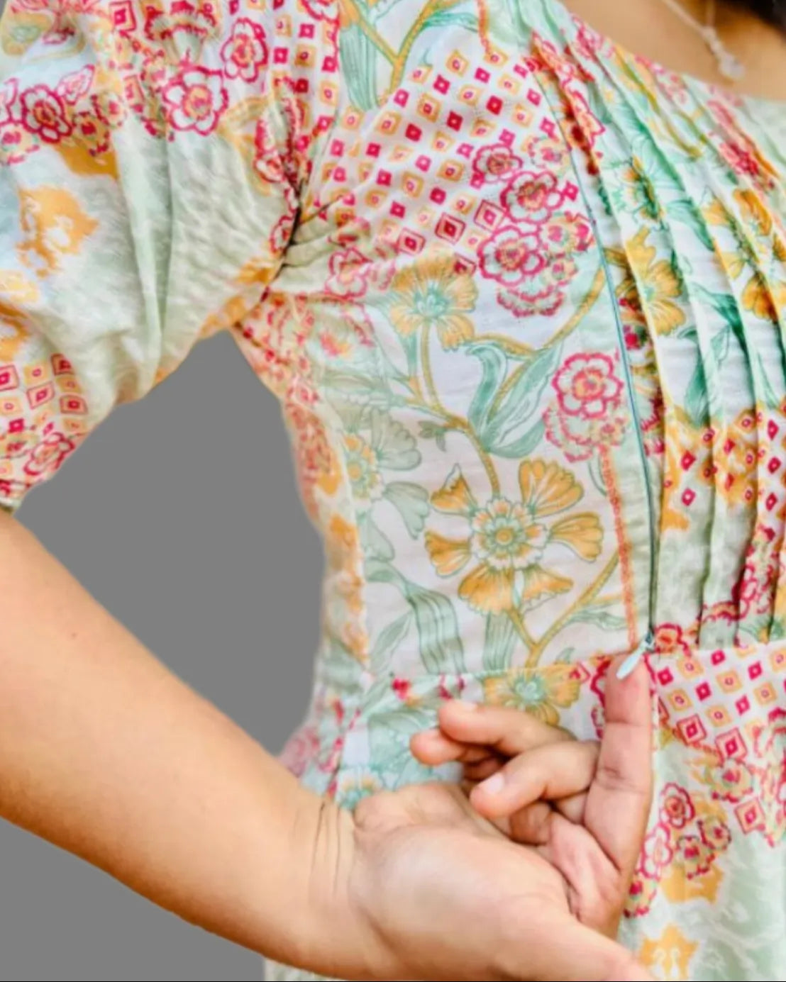soft-cotton-floral-frock-with-designer-yoke-and-side-pockets-for-women
