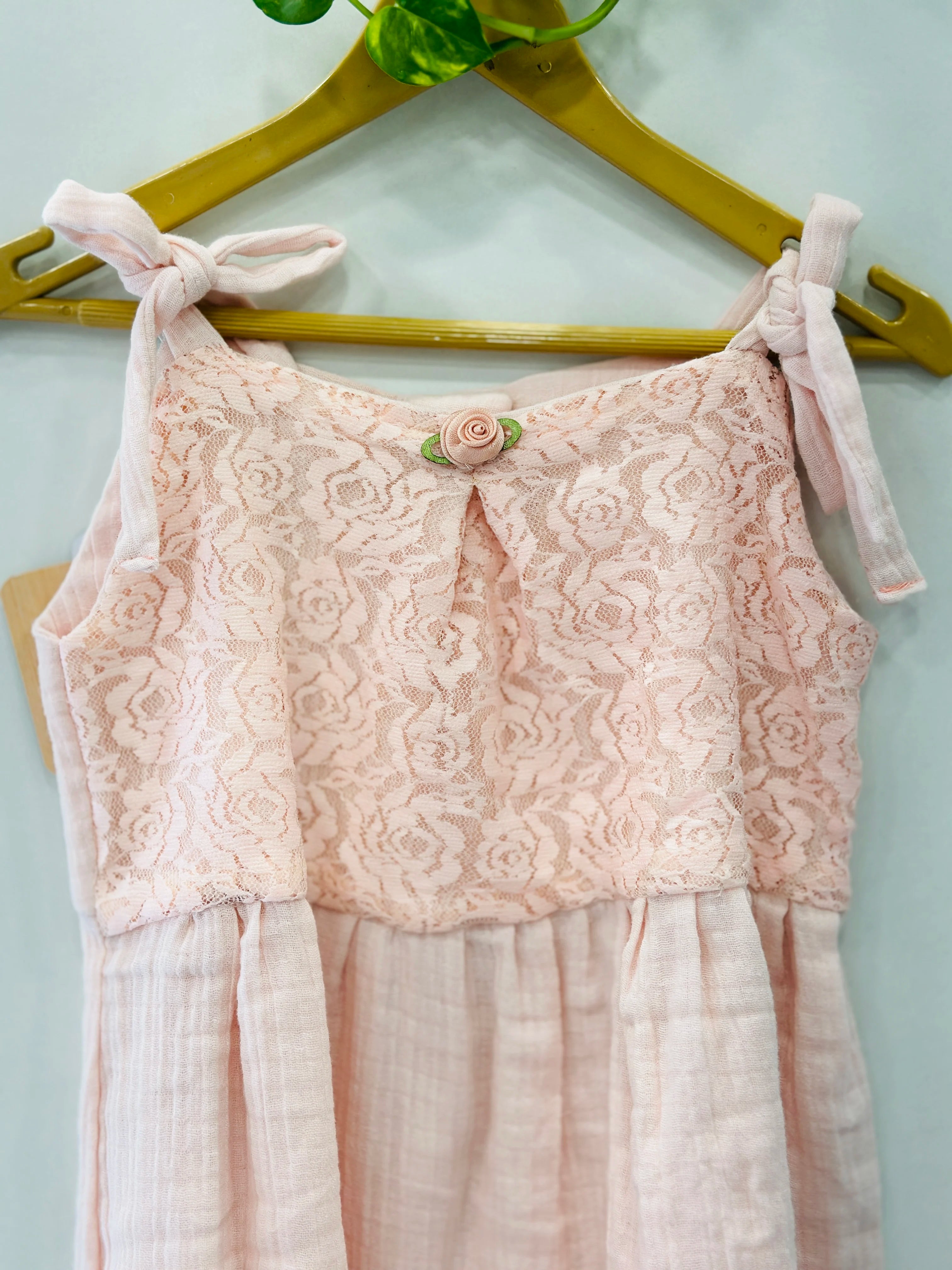 trendy-baby-dress-with-peach-muslin-and-net-yoke-elegant-kids-wear-frock-for-girls-ideal-for-birthday-or-festive-occasions